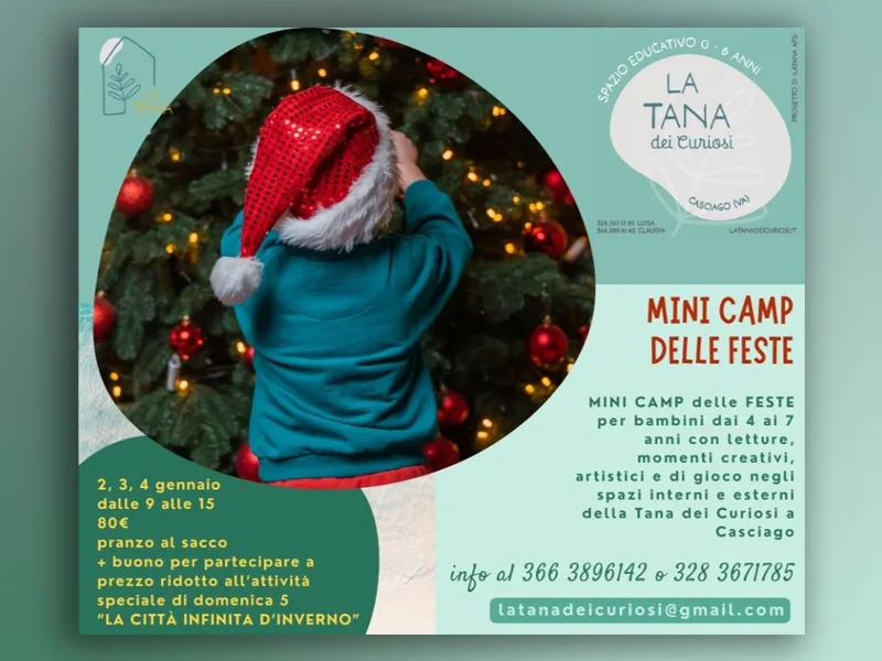 Locandina: Mini Camp delle Feste