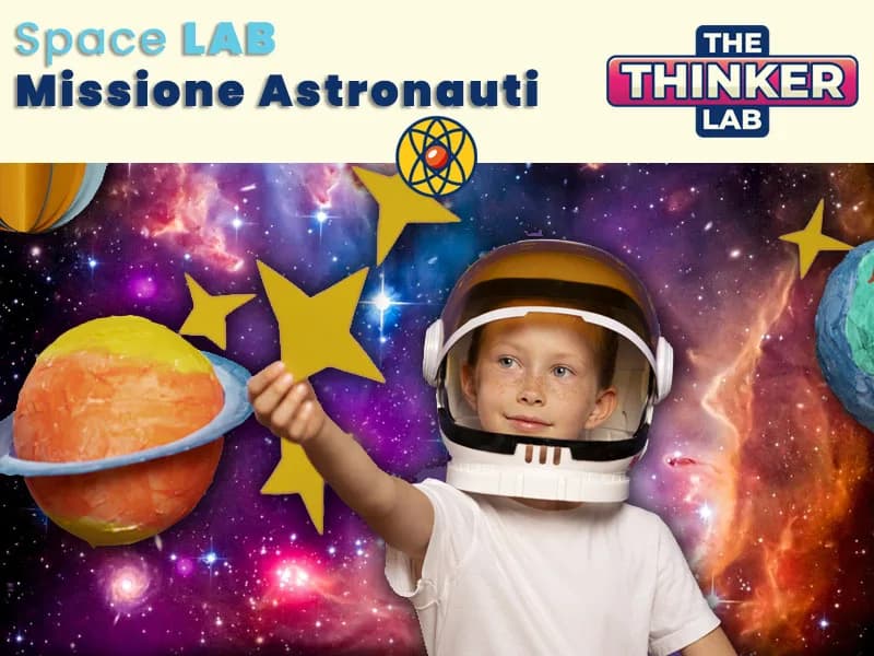 Locandina: SpaceLAB: Missione astronauti || The Thinker Lab, Varese