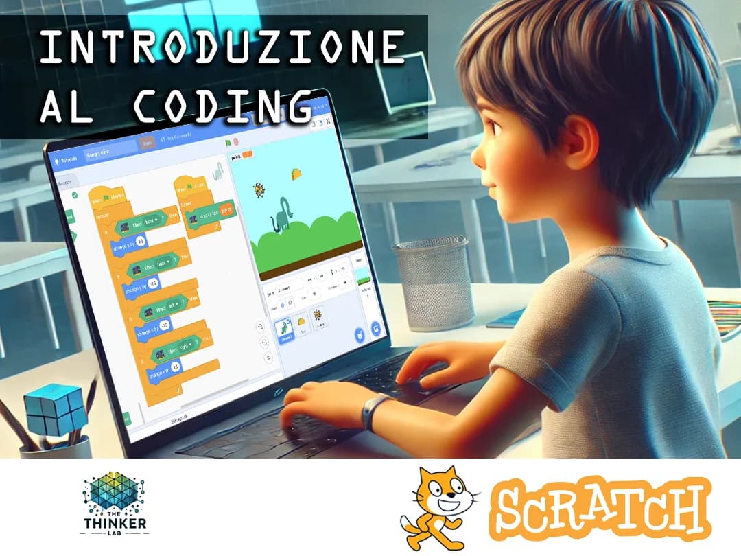 Locandina: Introduzione al Coding: Programmare con Scratch!