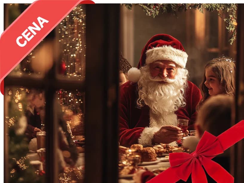 Locandina: Cena al Villaggio di Natale - sab 21