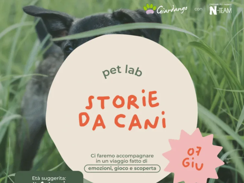 Locandina: Pet Lab: Storie da Cani - Giardango, Carimate (CO)
