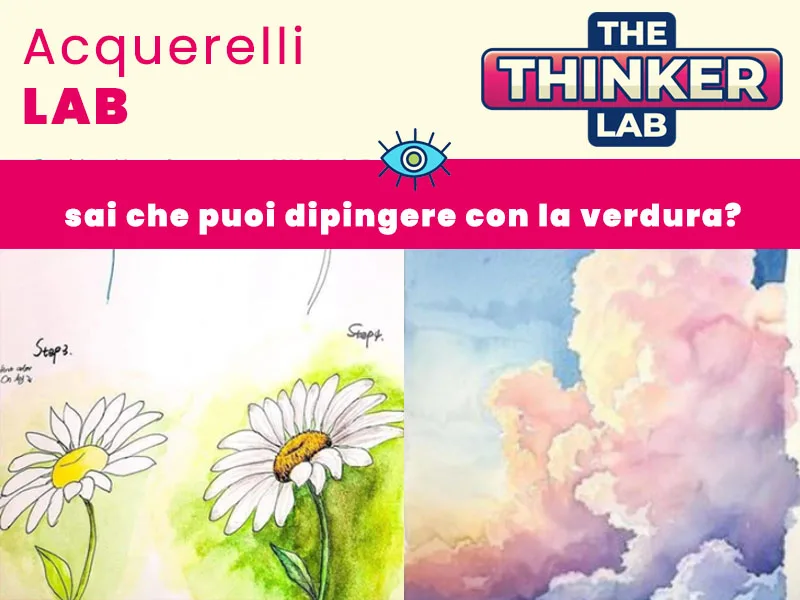 Locandina: Acquerelli Vegetali || The Thinker Lab, Varese