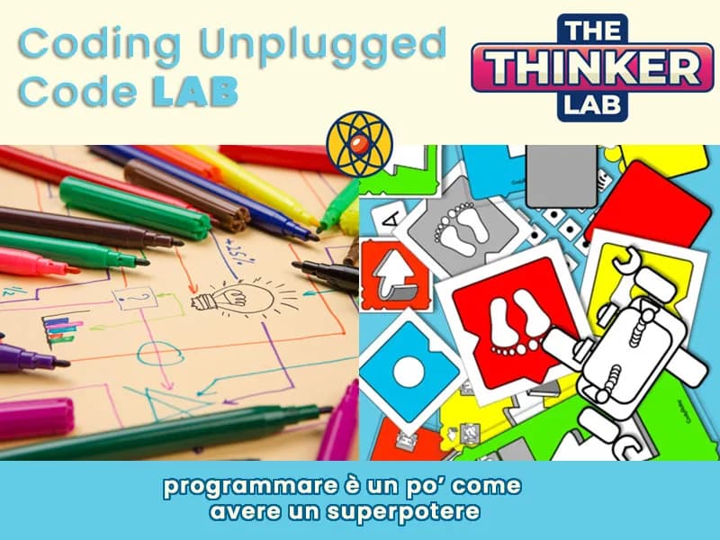 Locandina: CodeLab || The Thinker Lab, Varese